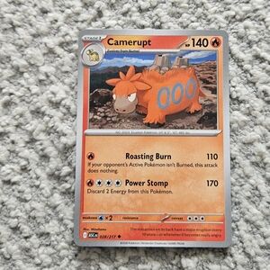 POKEMON TCG Card Camerupt Ascended Heroes 028/217